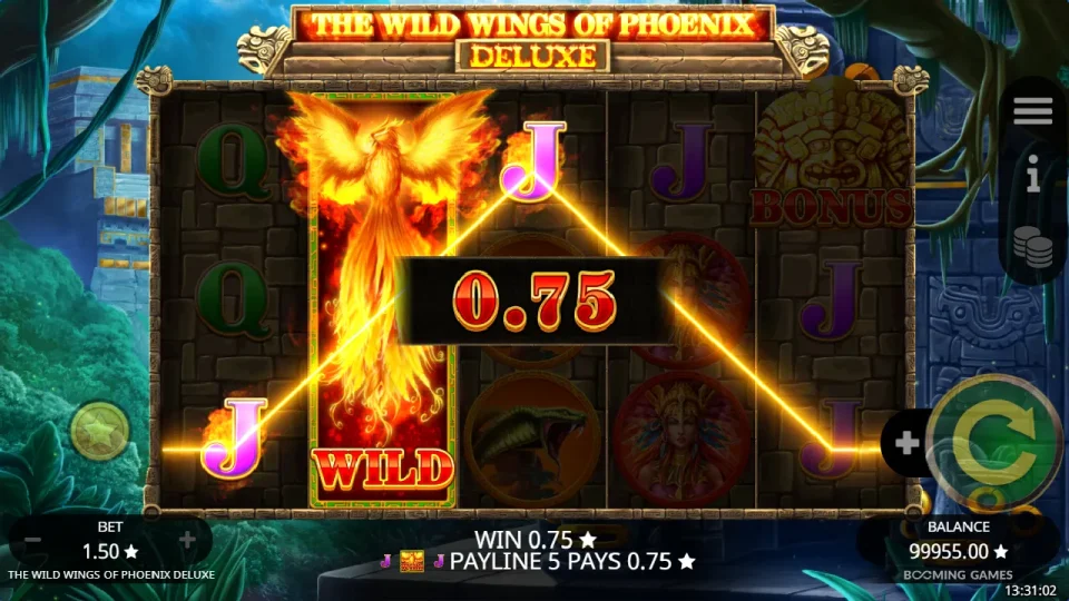 The Wild Wings of Phoenix Megaways — screenshot 4