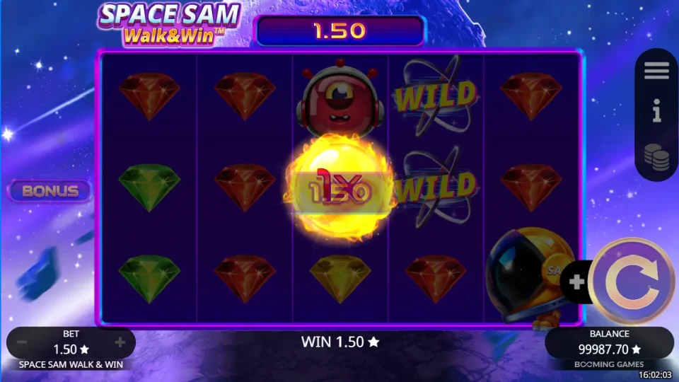 Space Sam Walk & Win — screenshot 5