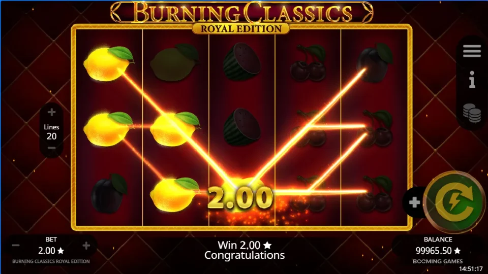 Burning Classics Royal Edition — screenshot 2