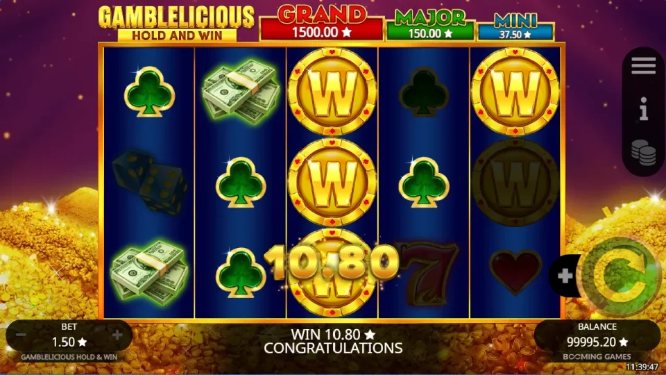 Gamblelicious Hold and Win — screenshot 2