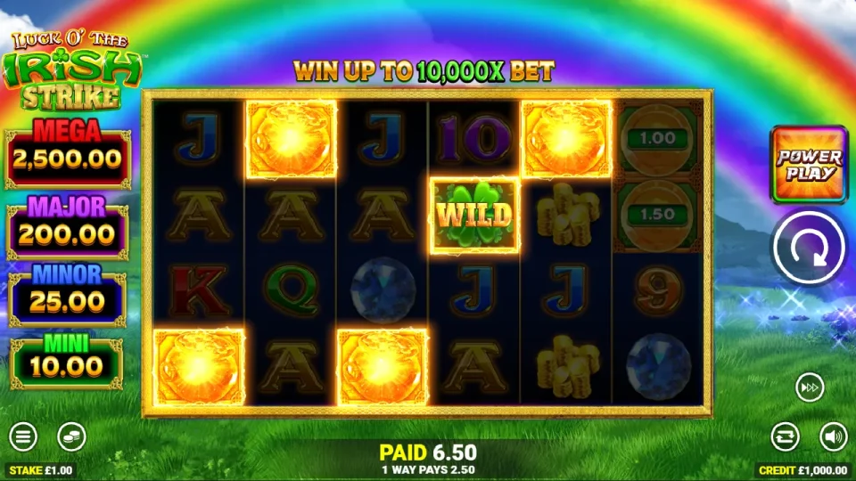 Luck O’ The Irish Strike — screenshot 2