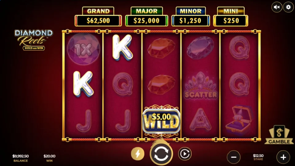 Diamond Reels – Hold and Win — screenshot 4