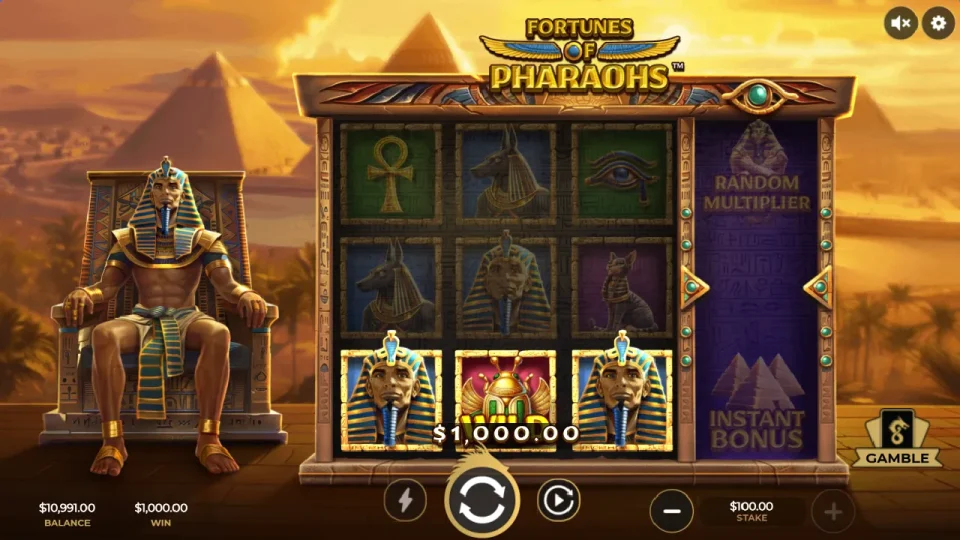 Fortunes of Pharaohs — screenshot 4