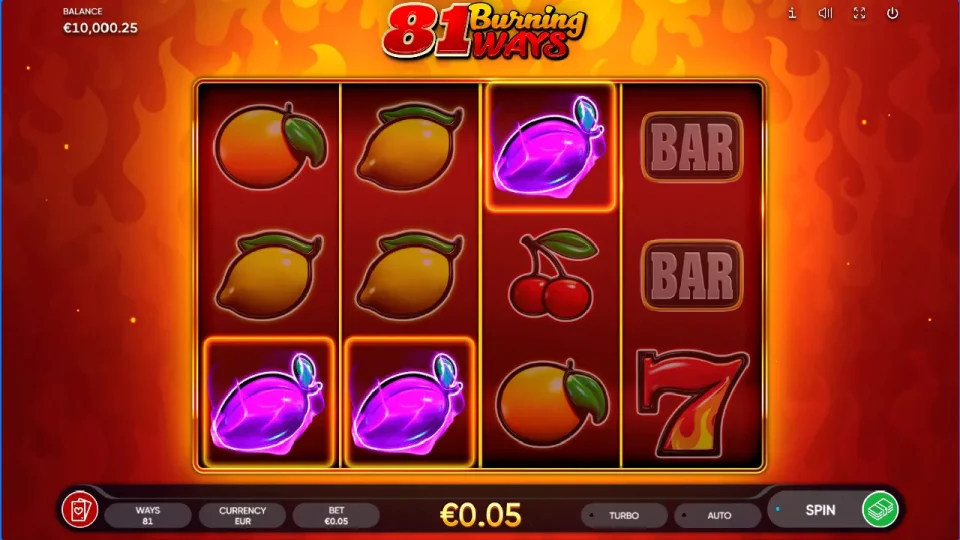 81 Burning Ways — screenshot 4