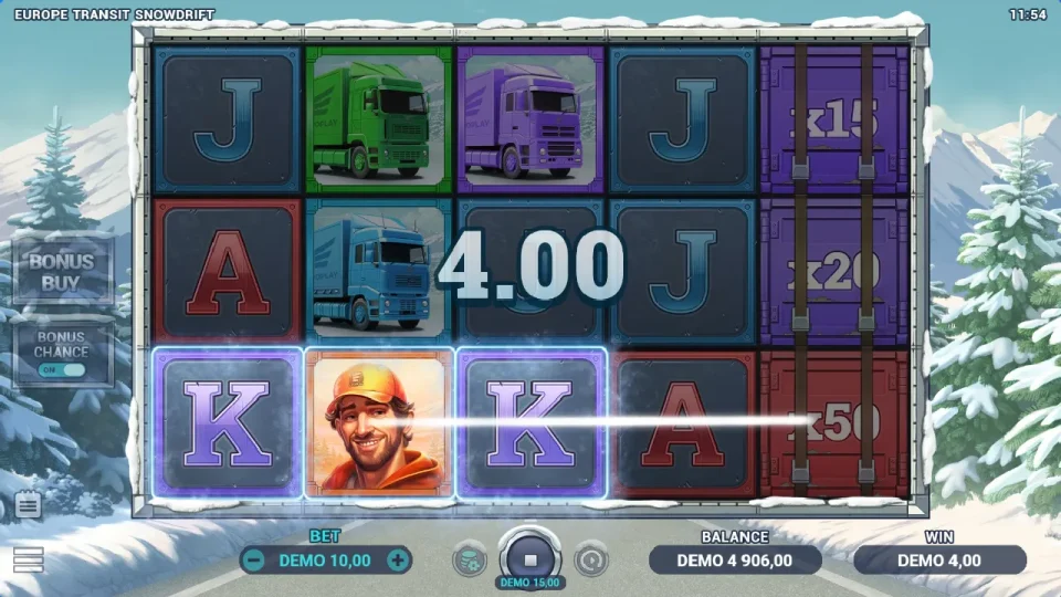 Europe Transit Snowdrift — screenshot 4