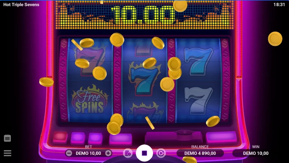 Hot Triple Sevens — screenshot 4
