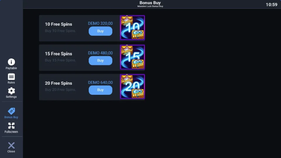 Massive Luck Bonus Buy — screenshot 4