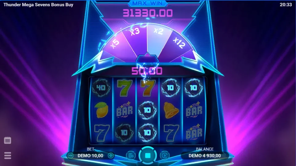 Thunder Mega Sevens Bonus Buy — screenshot 4