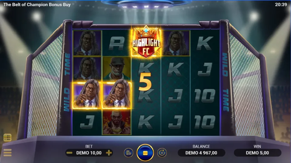 The Belt of Champion Bonus Buy — screenshot 4