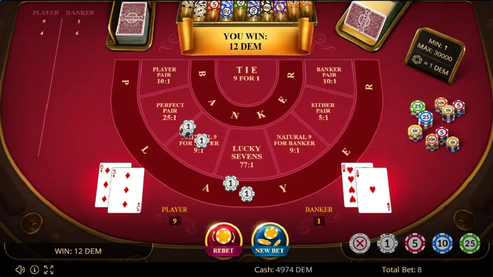 Baccarat 777 — screenshot 4