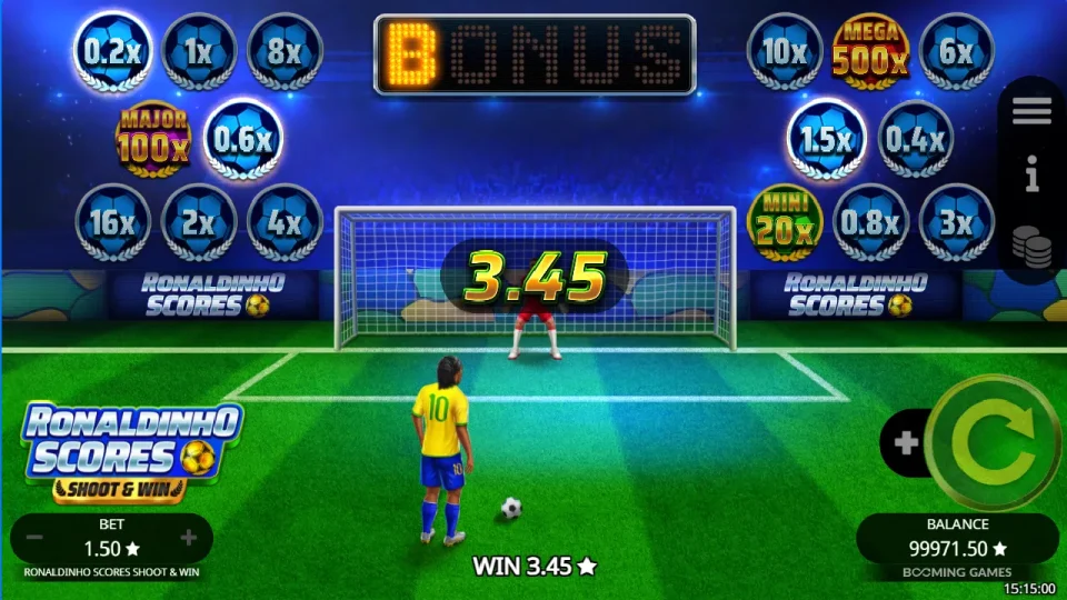 Ronaldinho Scores Shoot & Win — screenshot 1