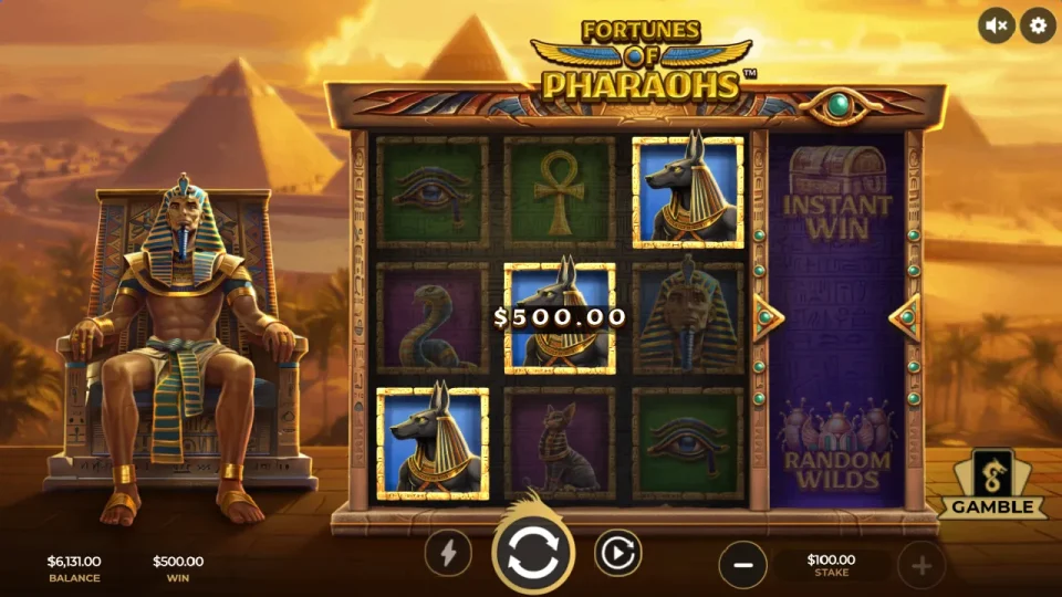 Fortunes of Pharaohs — screenshot 5