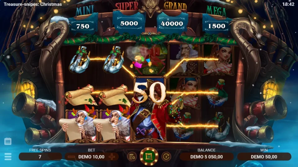 Treasure-snipes Christmas — screenshot 1