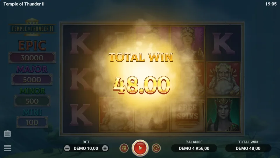 Temple of Thunder II — screenshot 1