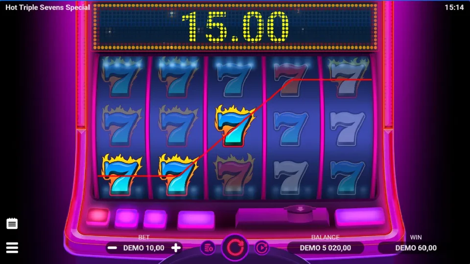 Hot Triple Sevens Special — screenshot 5