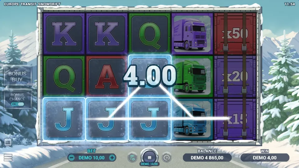 Europe Transit Snowdrift — screenshot 5