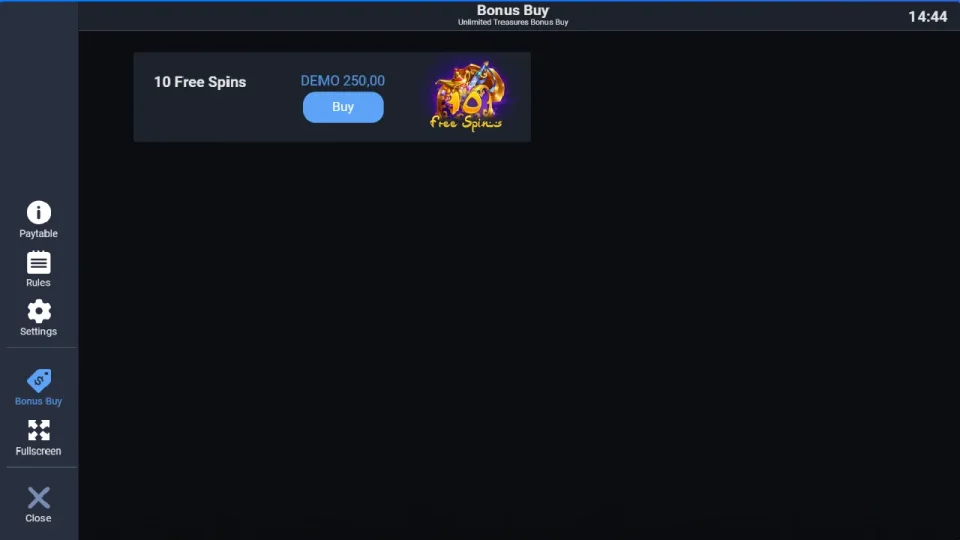Unlimited Treasures Bonus Buy — screenshot 5