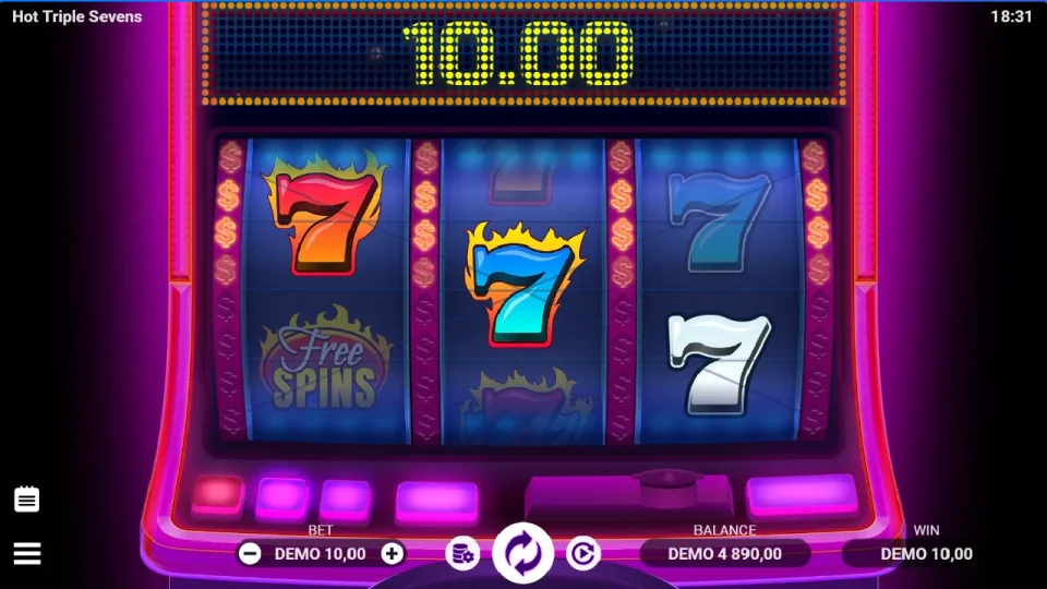 Hot Triple Sevens — screenshot 5