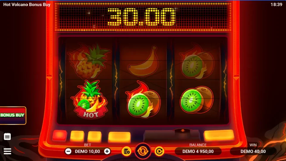 Hot Volcano Bonus Buy — screenshot 5