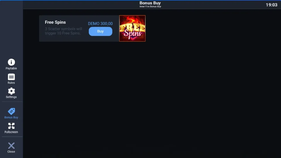 Inner Fire Bonus Buy — screenshot 5