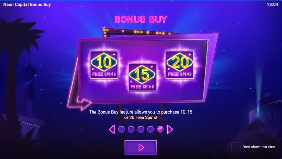 Neon Capital Bonus Buy — screenshot 5