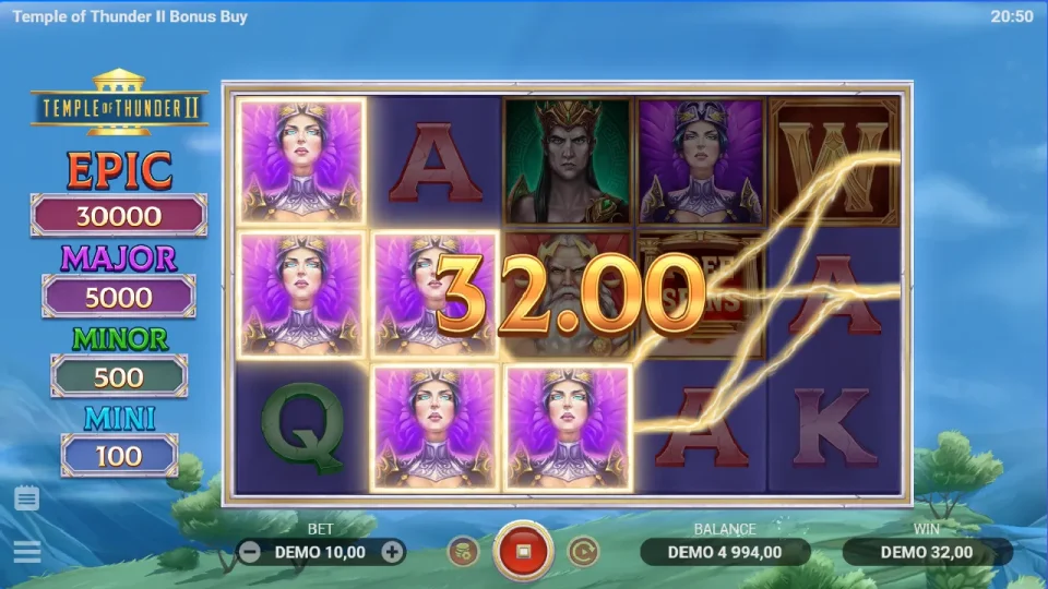 Temple of Thunder II Bonus Buy — screenshot 5