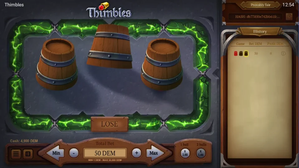 Thimbles — screenshot 5