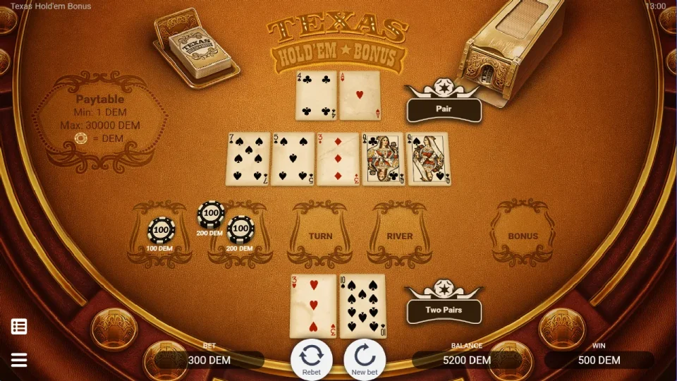 Texas Holdem Bonus — screenshot 5