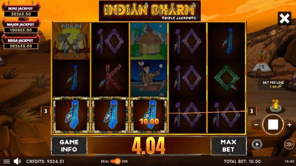 Indian Charm Triple Jackpots — screenshot 5