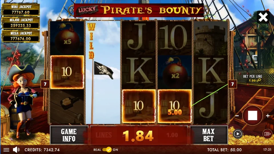 Lucky Pirate’s Bounty — screenshot 3