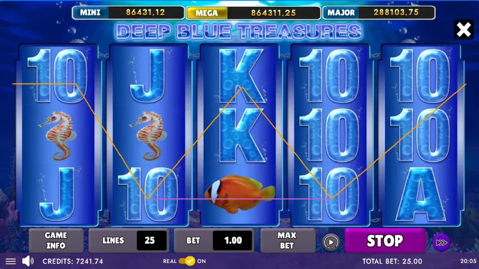 Deep Blue Treasures — screenshot 3