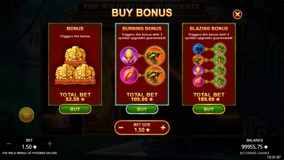 The Wild Wings of Phoenix Megaways — screenshot 5