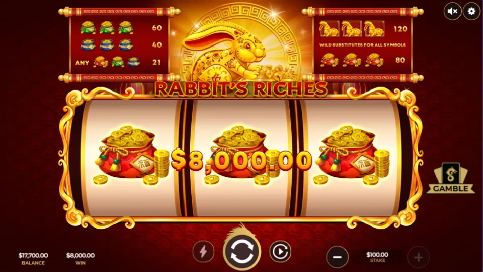 Rabbit’s Riches — screenshot 2
