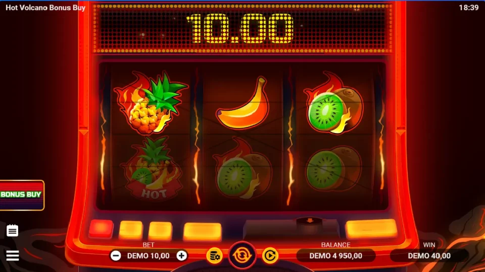 Hot Volcano Bonus Buy — screenshot 6