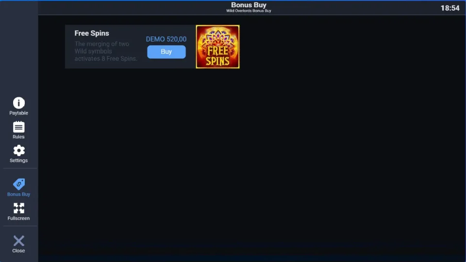 Wild Overlords Bonus Buy — screenshot 6