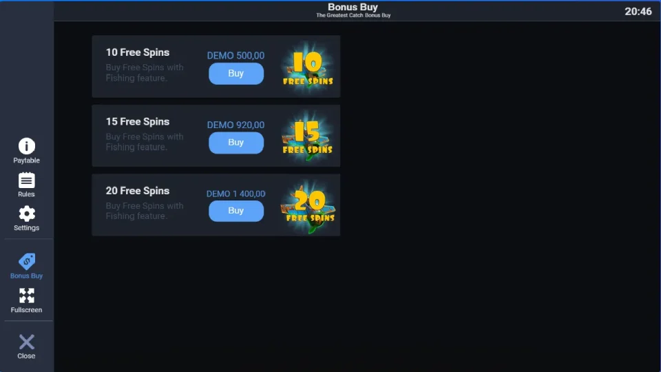 The Greatest Catch Bonus Buy — screenshot 6