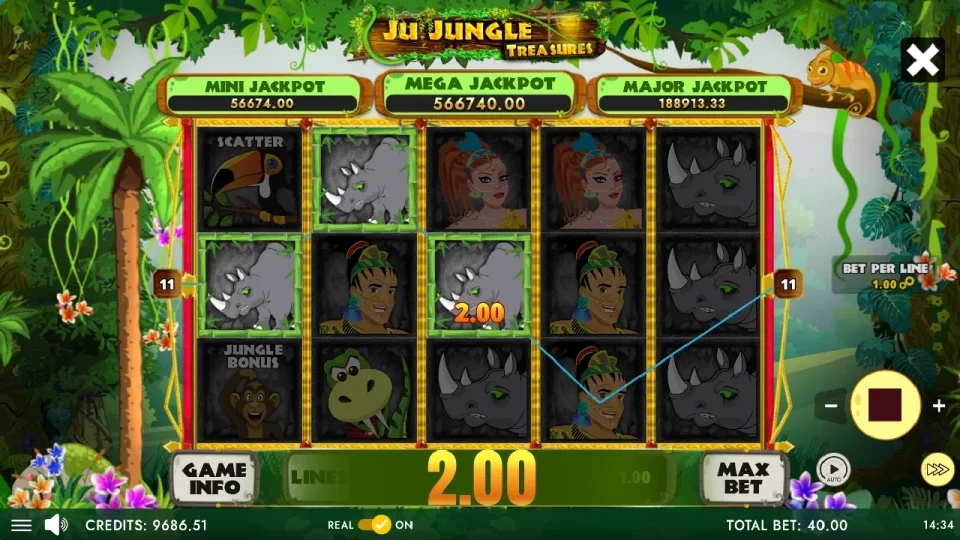 Ju Jungle Treasures — screenshot 6