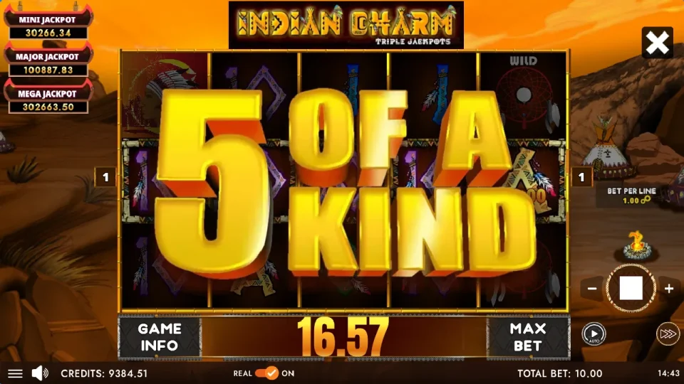 Indian Charm Triple Jackpots — screenshot 6