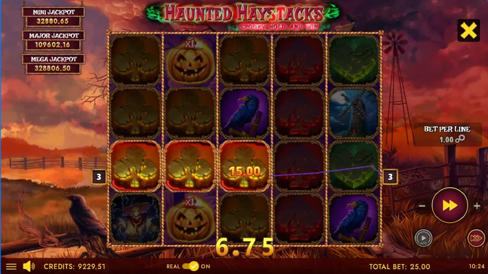 Haunted Haystacks – Spooky Hold and Win — screenshot 5