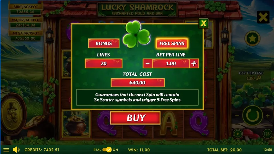 Lucky Shamrock – Enchanted Hold and Win — screenshot 6