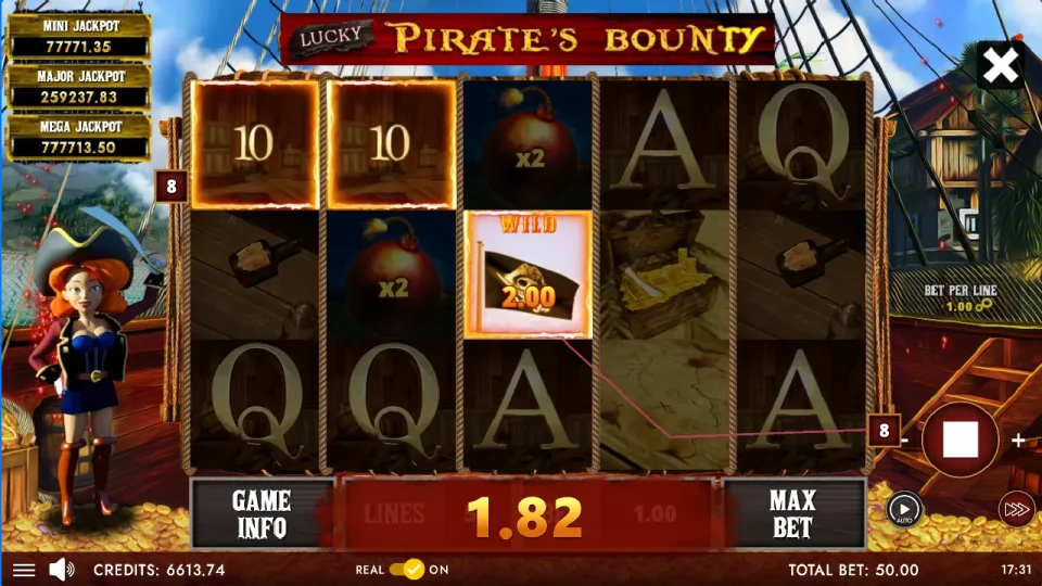 Lucky Pirate’s Bounty — screenshot 4