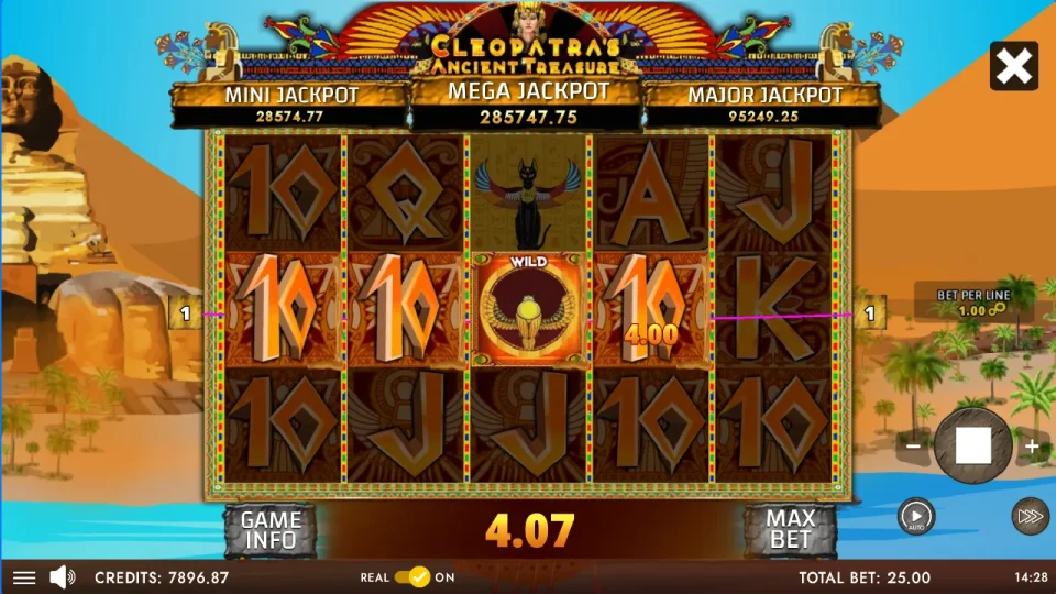 Cleopatra’s Ancient Treasure — screenshot 6