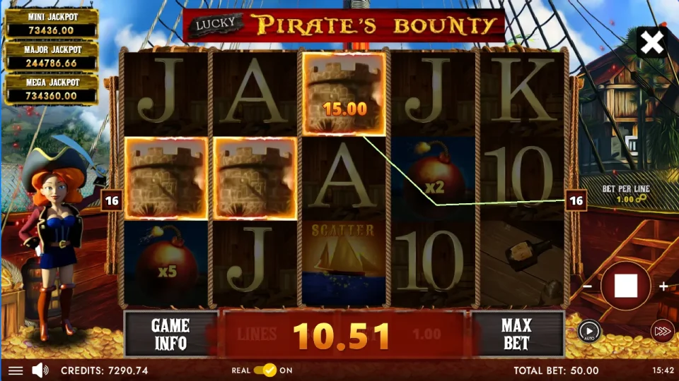 Lucky Pirate’s Bounty — screenshot 7