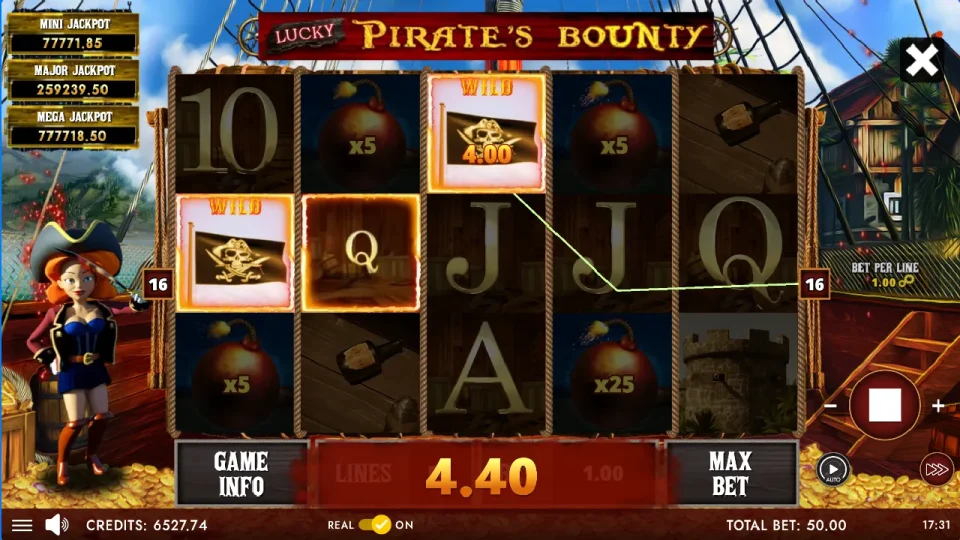 Lucky Pirate’s Bounty — screenshot 5