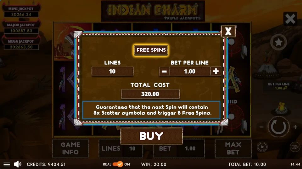 Indian Charm Triple Jackpots — screenshot 8