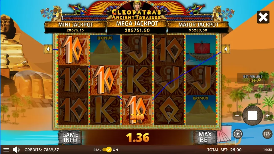 Cleopatra’s Ancient Treasure — screenshot 7