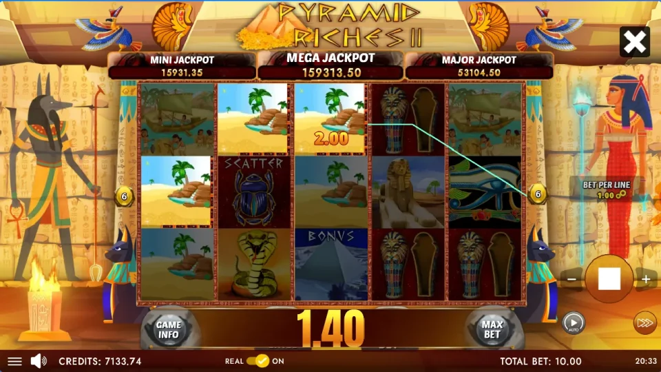 Pyramid Riches II — screenshot 1