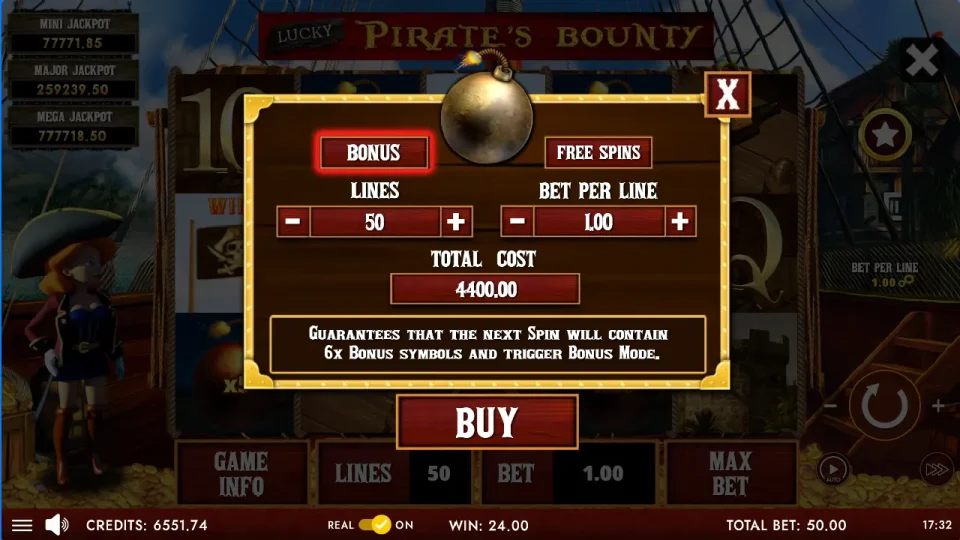 Lucky Pirate’s Bounty — screenshot 7