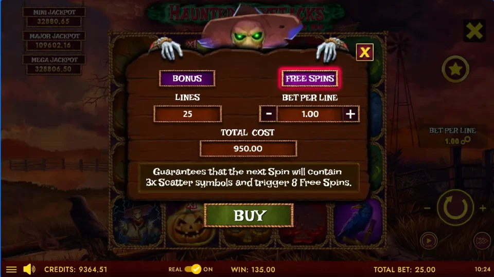Haunted Haystacks – Spooky Hold and Win — screenshot 2