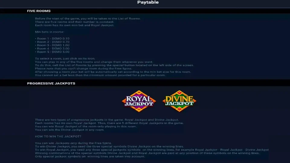 Shadow of Luxor Jackpot — screenshot 2
